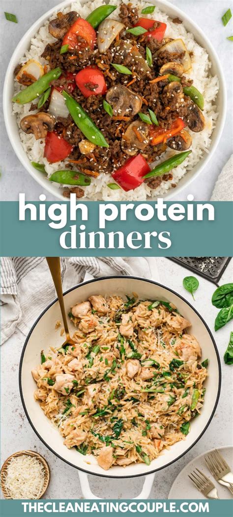 50+ High Protein Dinner Ideas .